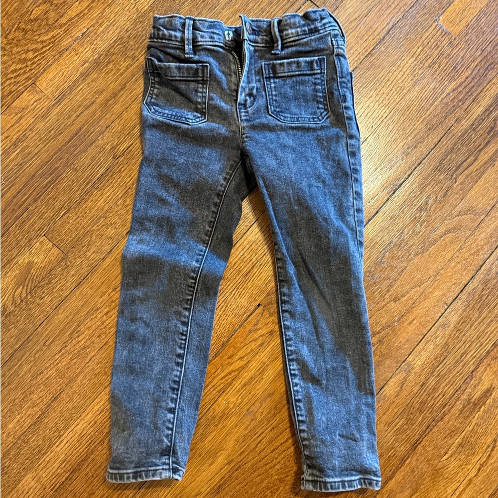 EUC JCrew crewcuts skinny jeans, faded black